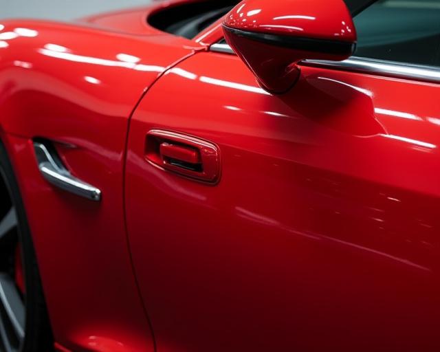 Stessa carrozzeria lucida e brillante dopo il trattamento